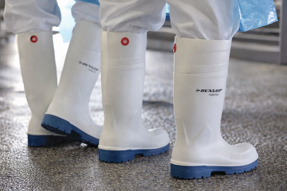Dunlop foodlaarzen voor de food industrie