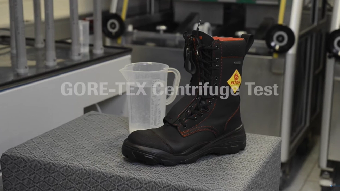 Elten Gore-TEX centrifuge test
