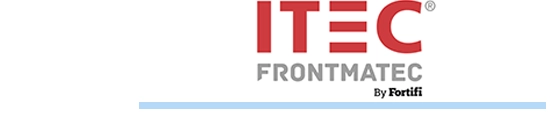 ITEC Frontmatec Hygiene logo met blauwe streep