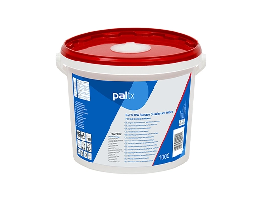 PAL TX IPA oppervlakte desinfectiedoekjes