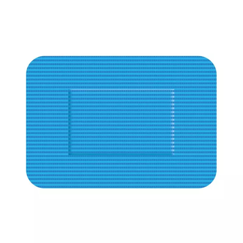 Detectaplast 8051 Premium pleisters detecteerbaar blauw 50x72 mm