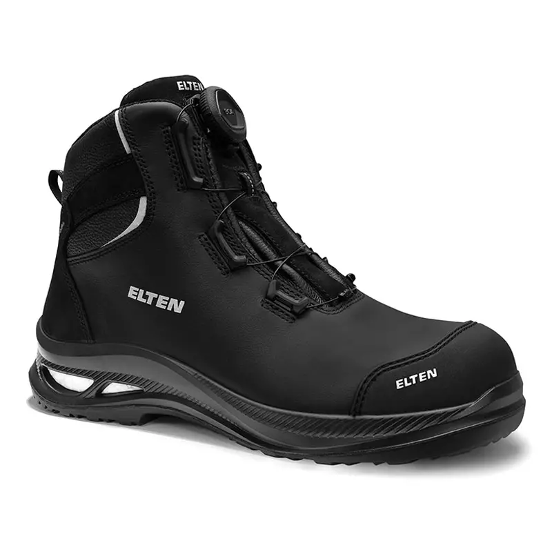 Elten Terence XXG Pro Black Mid veiligheidsschoen BOA-sluiting S3 HI HRO SRC ESD
