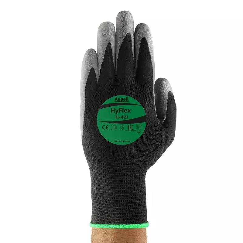 Ansell HyFlex 11-421 handschoen PU/nitril mechanische bescherming
