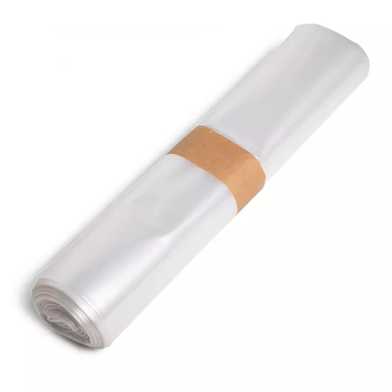 Afvalzakken transparant LDPE gerecycled T50 70x110 cm