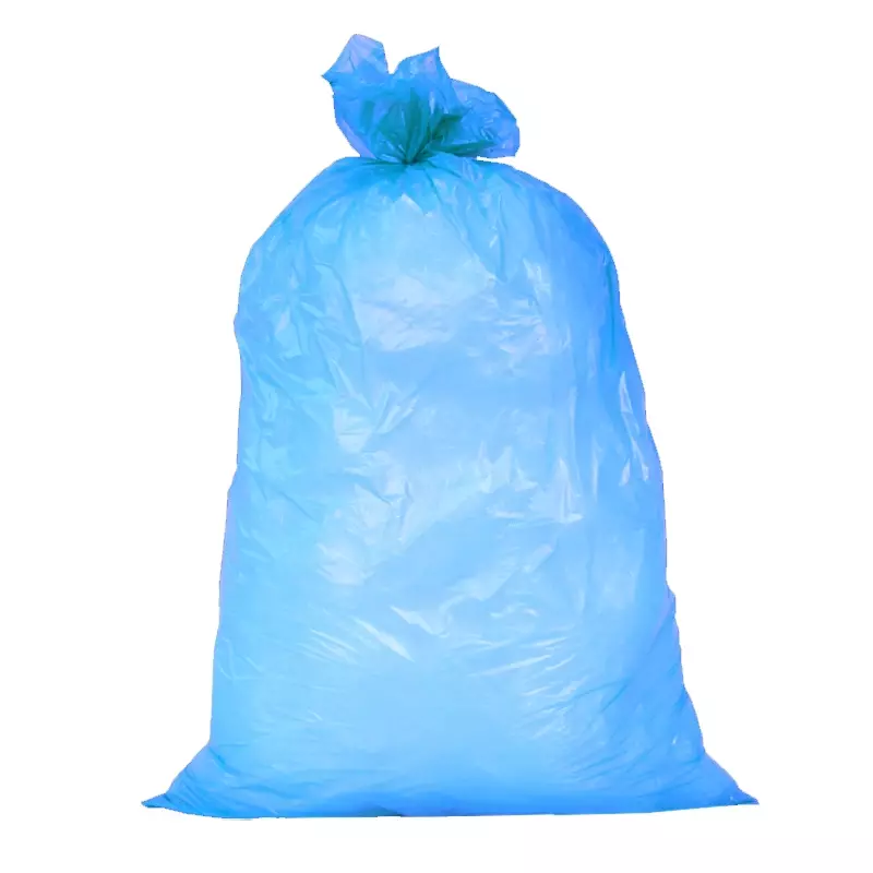 Afvalzak LDPE 90x120 cm T100 blauw