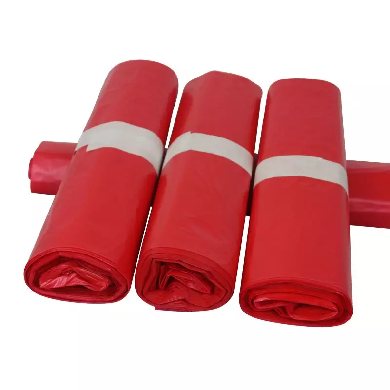 Afvalzakken rood HDPE T25 70x110 cm