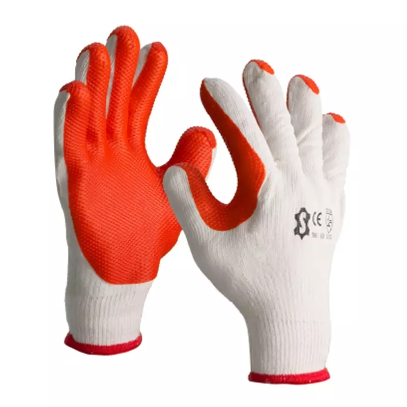 Gecoate handschoenen met manchet