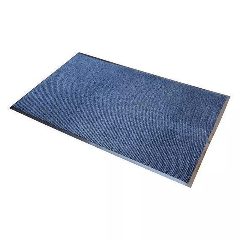 Schoonloopmat wasbaar nylon profi 85x150 cm blauw
