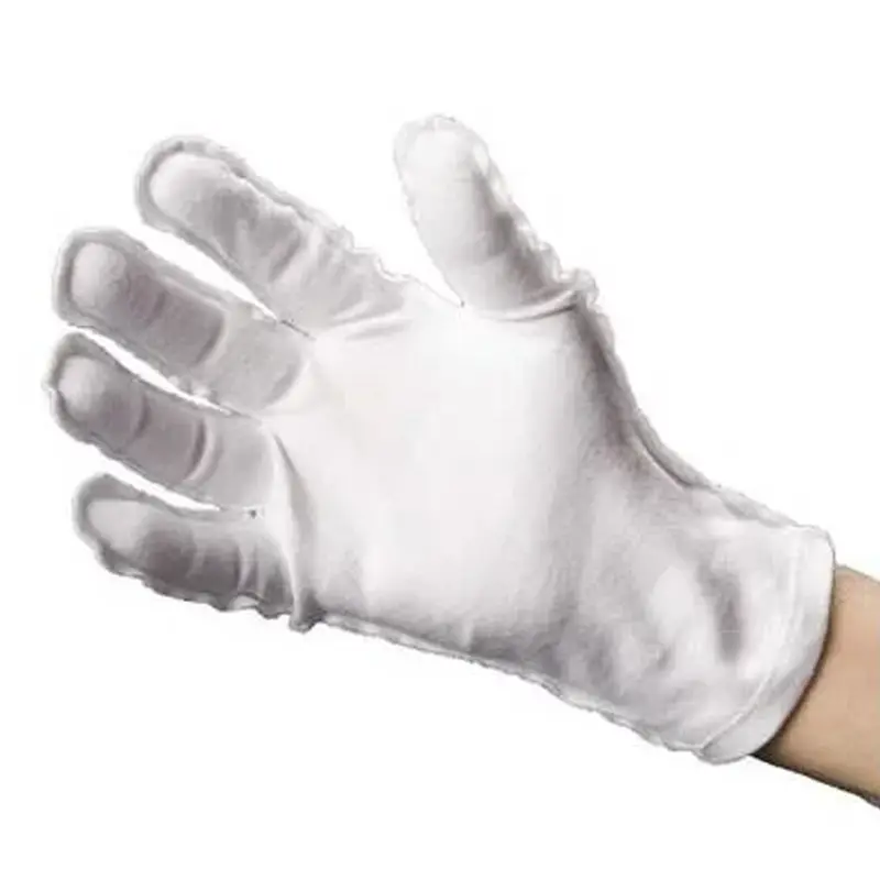 Verbandhandschoen katoen wit