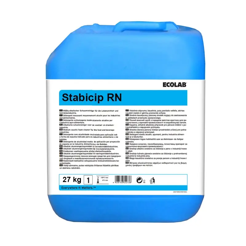 Ecolab Stabicip RN vloeibare reinigingsversterker 27 kg