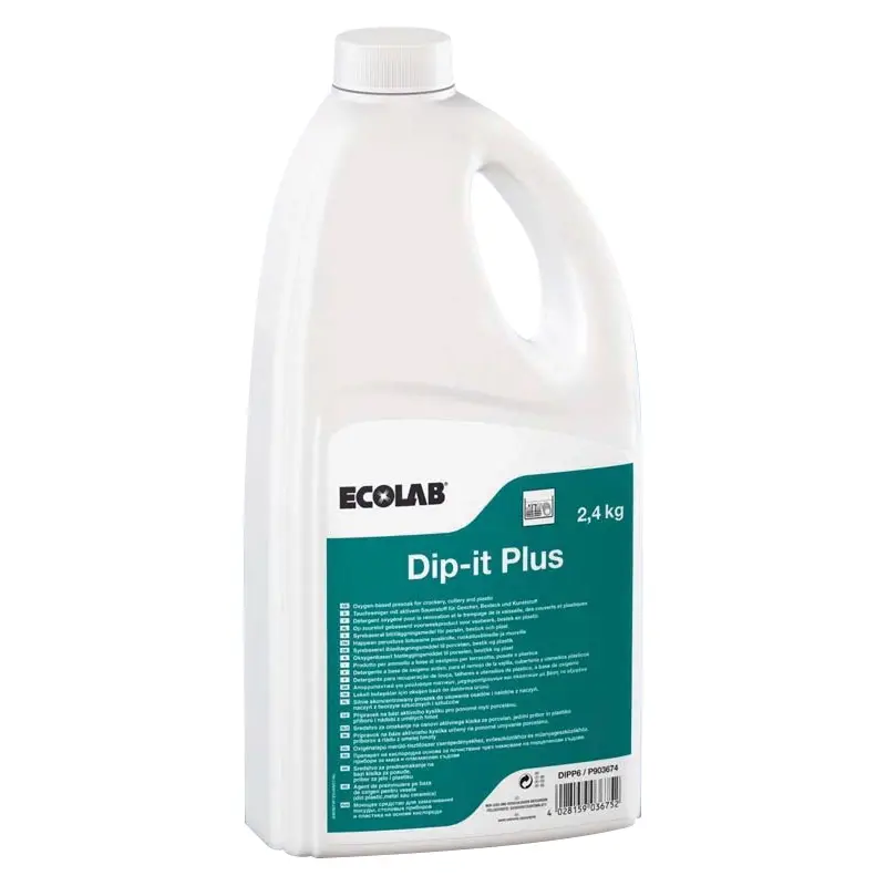 Ecolab Dip-it Plus vaatwasmiddel doos 6x2,4 kg