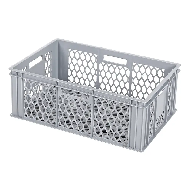 Stapelkrat Euronorm R122 600x400x224 mm 43,9 liter grijs