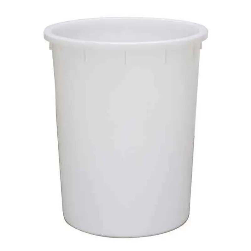 Cylindrische ton Ø670x805 mm 200 liter wit