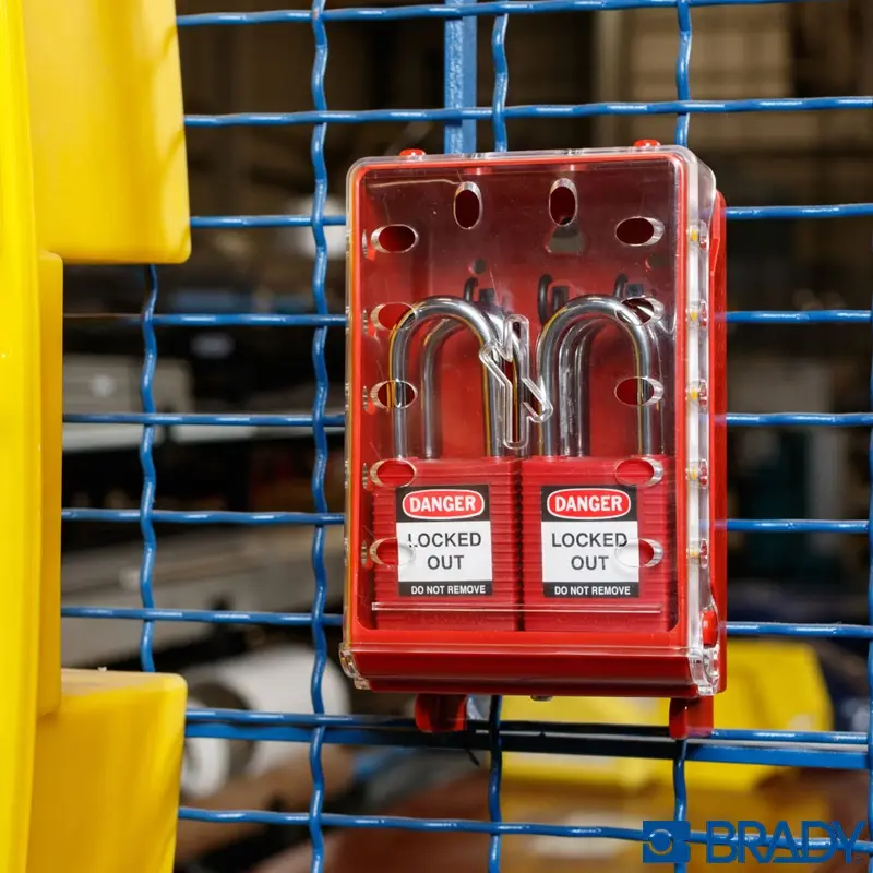 Brady 149173 ultra compacte lock box rood