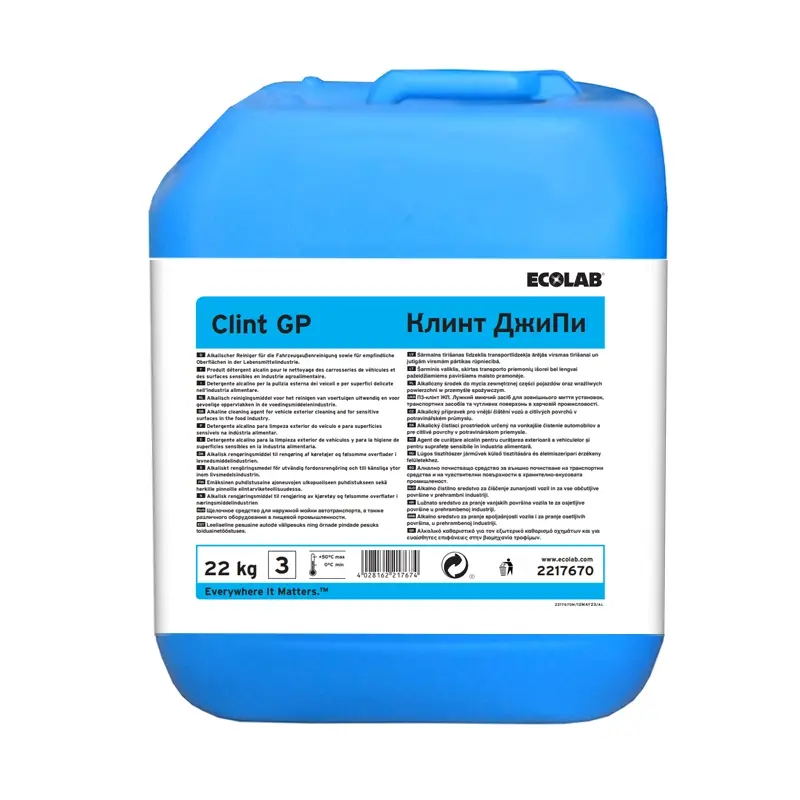 Ecolab Clint GP oppervlaktereiniger 22 kg