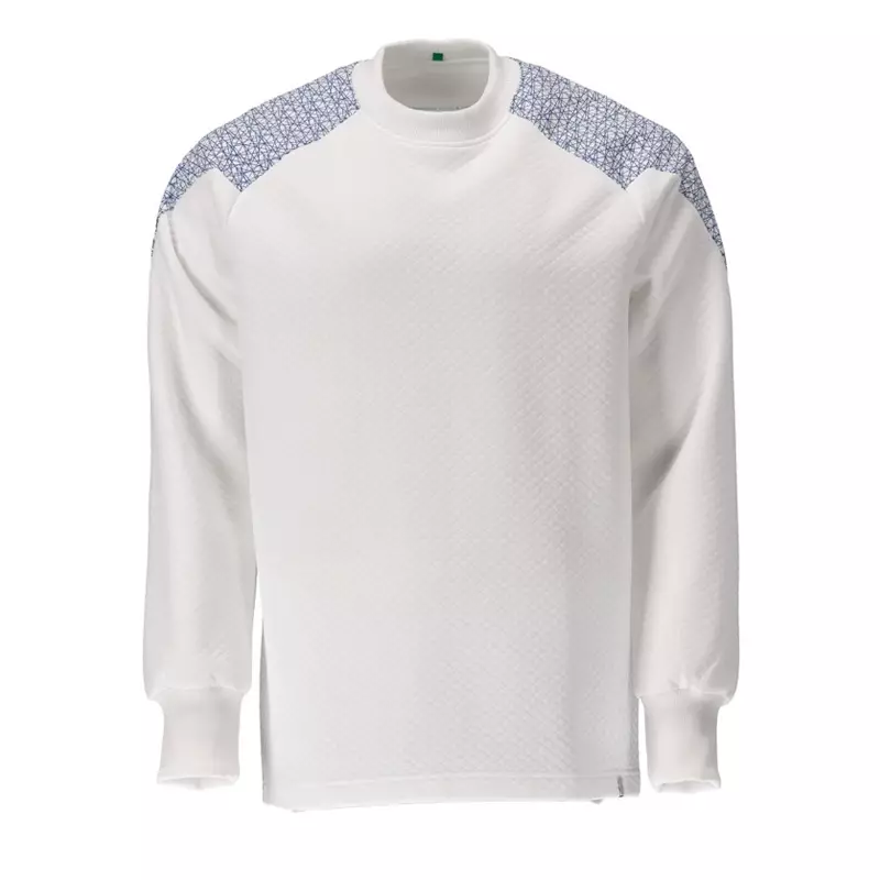 Mascot Food & Care 20084-932-0691 sweatshirt wit/helder blauw