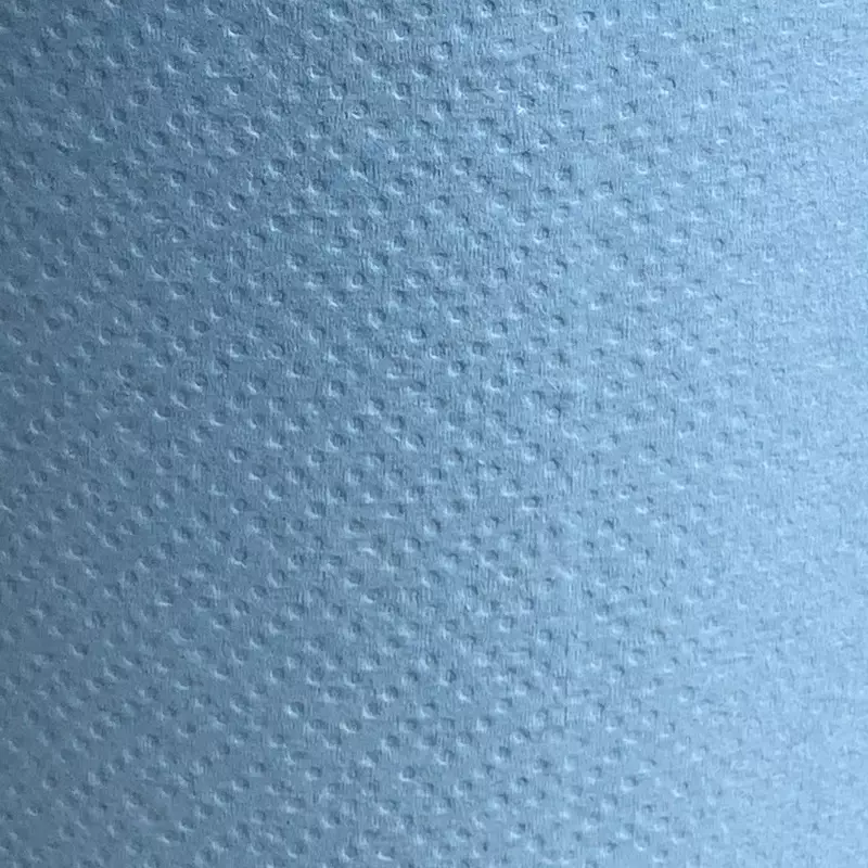 Poetspapier midi 1-laags centerfeed 300 meter blauw