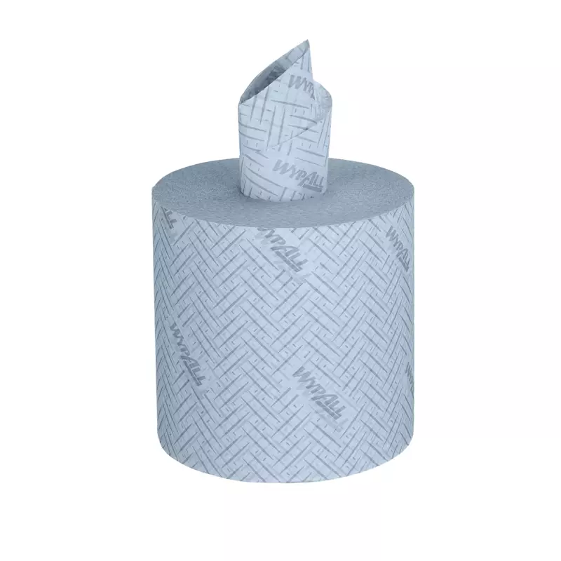 Kimberly-Clark Wypall L20 7302 poetsrol midi 2-laags 38x18,3 cm blauw