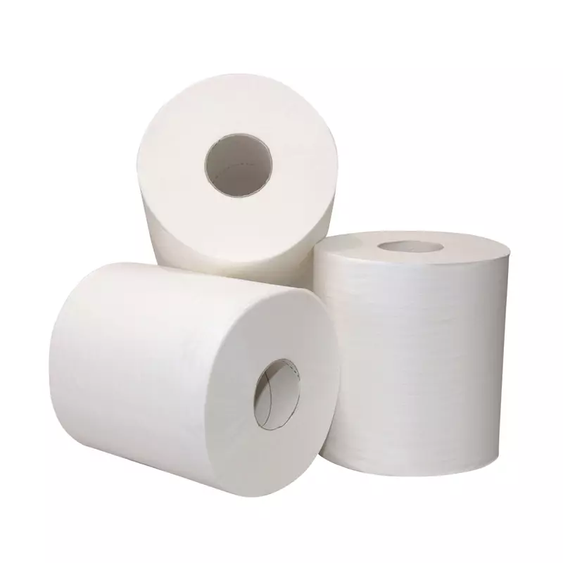 Euro Products poetsrol midi euro recycled 1-laags 300 meter wit