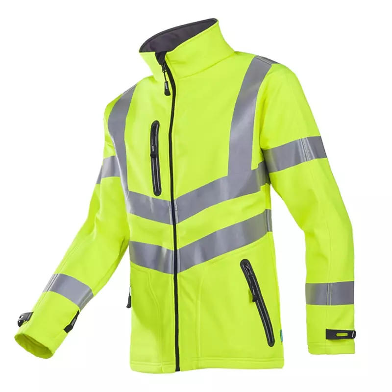 Sioen Dexter 722ZA2TU2 softshell jas fluo geel