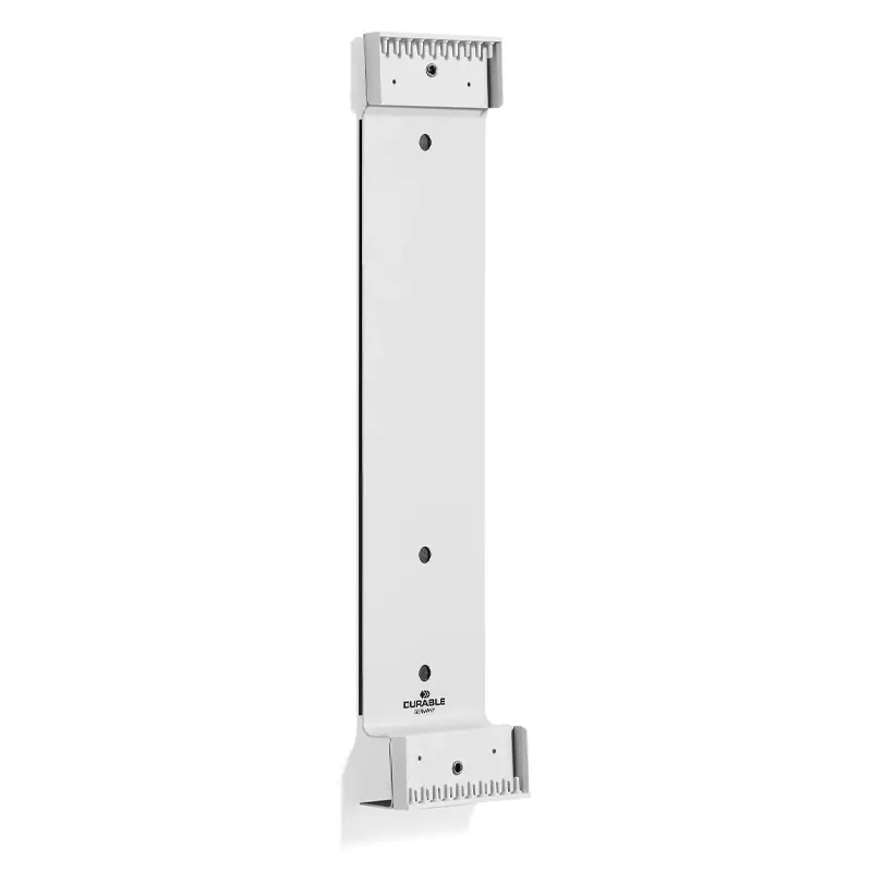 Durable wandhouder voor 10 documenthoezen magnetisch grijs