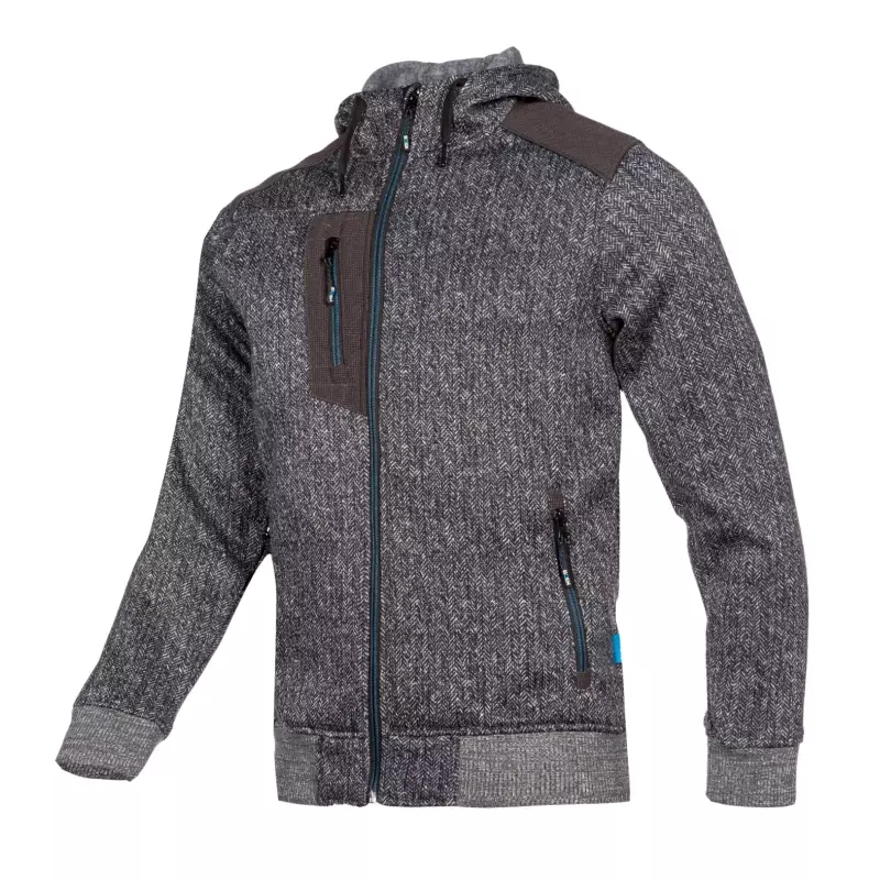 Sioen Hayton 574AA2TXB sweater jas grijs