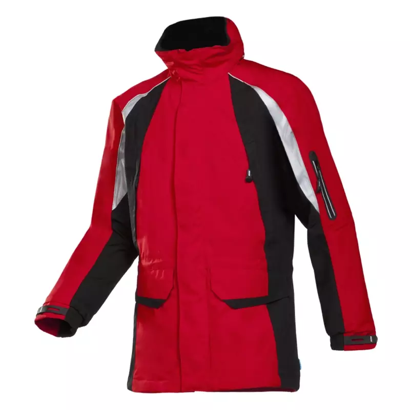 Sioen Tornhill 608ZN2LH2 regenparka rood/zwart