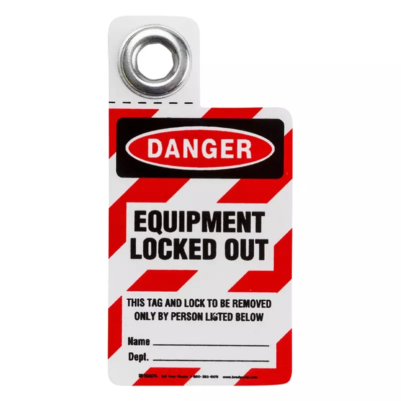 Brady 105722 waarschuwingtag EQUIPMENT LOCKED OUT