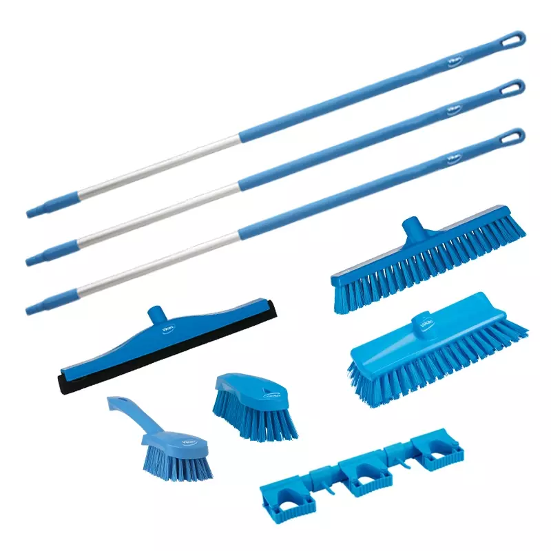 Vikan 990043 horeca starter kit 9-delig blauw