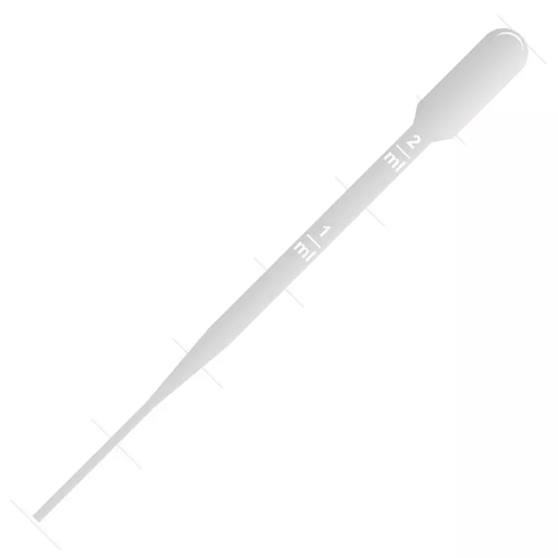 Pasteurpipetten niet steriel 152 mm vulvolume 1.8 ml schaal 1 ml