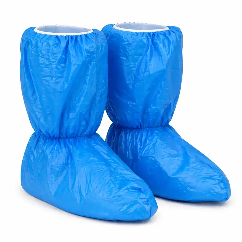 Overlaars PP+CPE met antislip PVC zool XL 40x45 cm blauw