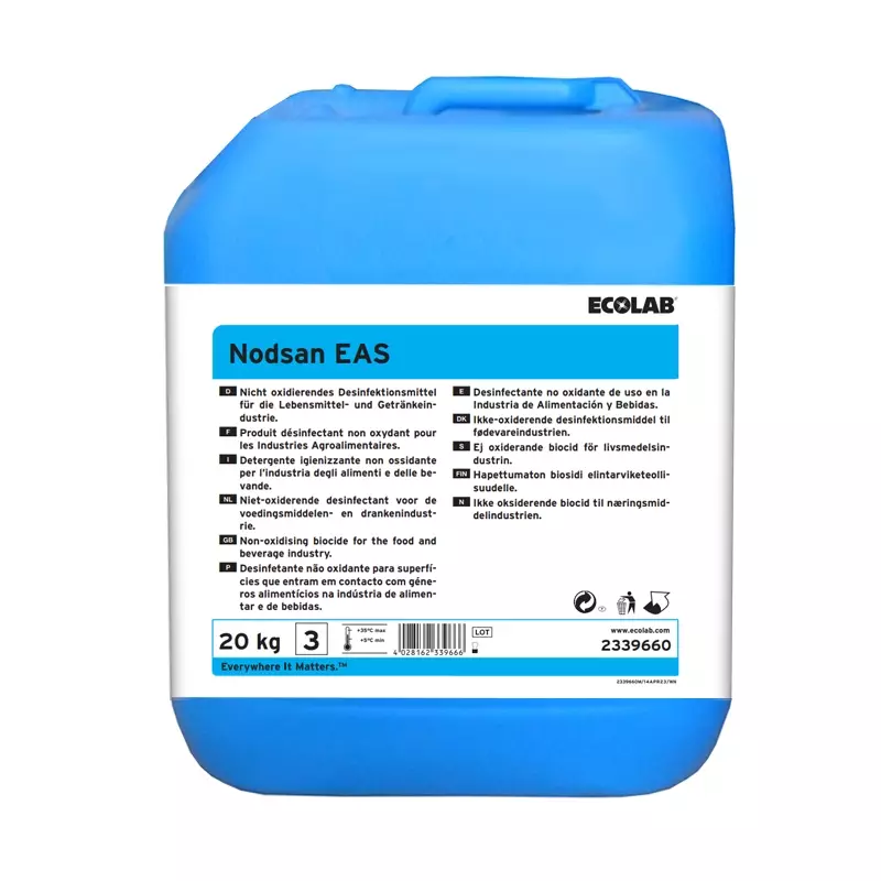 Ecolab Nodsan EAS desinfectiemiddel can 20 kg (BE)