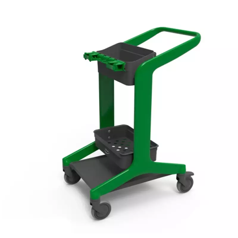 Vikan HyGo 57002 werkwagen groen