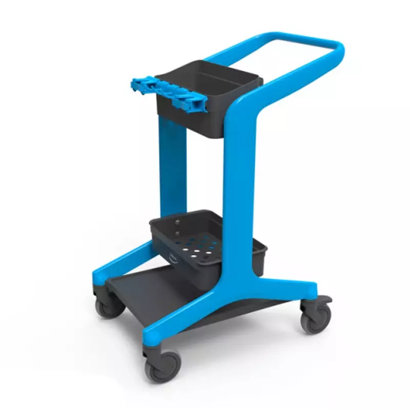 Vikan HyGo 57003 werkwagen blauw