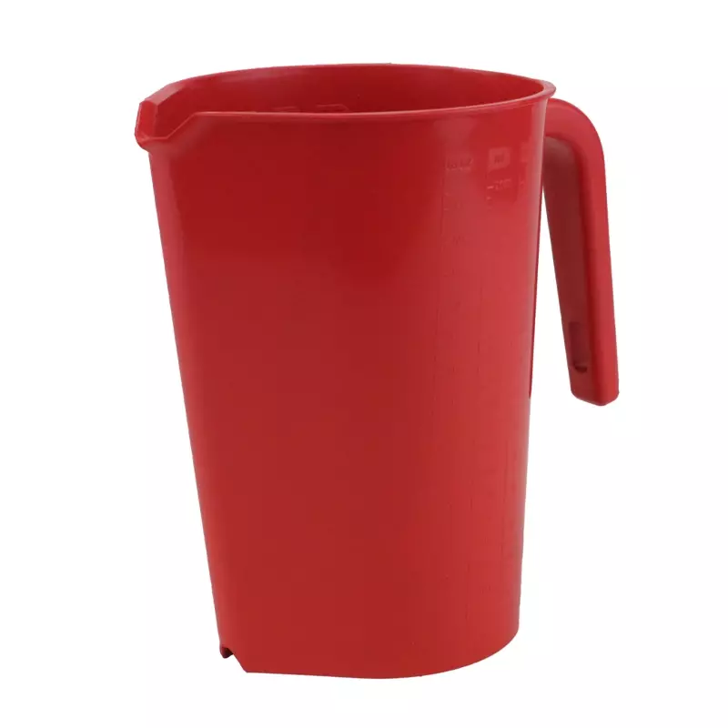 FBK 70122-3 maatbeker detecteerbaar 2 liter rood