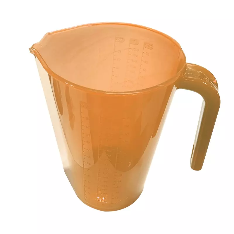 FBK 80122-7 maatbeker transparant 2 liter oranje