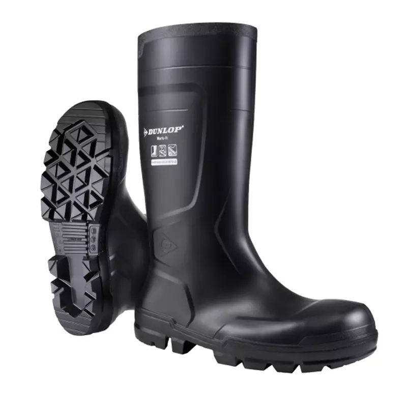 Dunlop Work-It Full Safety NB2HD01 veiligheidslaars S5 SR zwart
