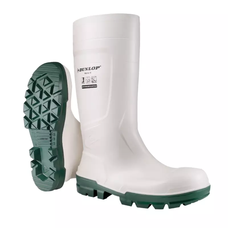 Dunlop Work-It Safety NB1JB01 veiligheidslaars S4 SR wit