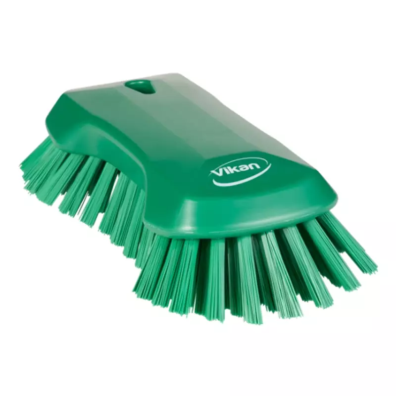 Vikan 38942 werkborstel extra groot extra hard 230 mm groen
