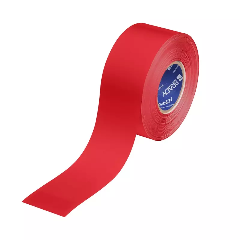 Brady ToughStripe Max afbakeningstape PE rood