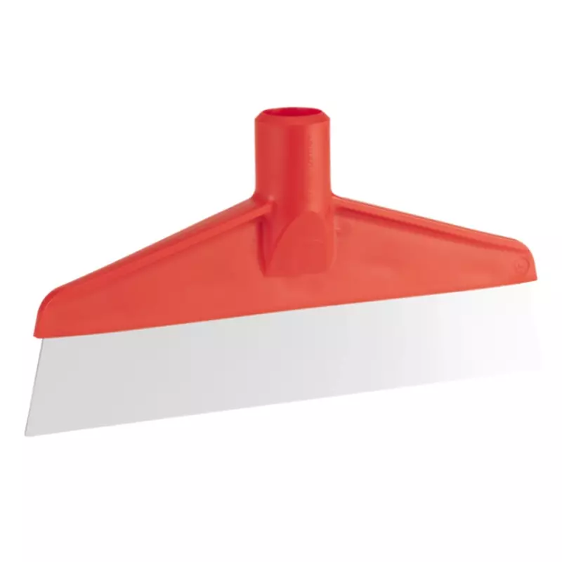 Vikan 29084 vloerschraper RVS blad 245 mm rood
