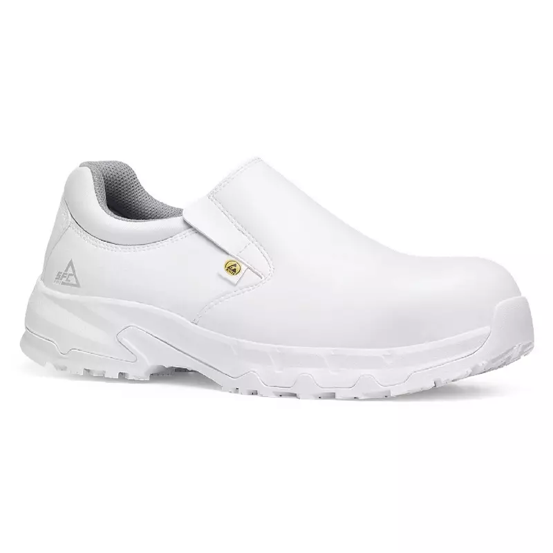 Shoes for Crews Brandon NTC veiligheidsschoen food instapper S3L SR ESD wit