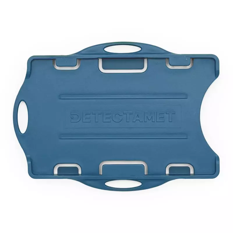 Detectamet kaarthouder dubbelzijdig detecteerbaar blauw