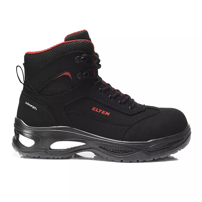 Elten Owen Black Mid veiligheidsschoen S2 SRC ESD