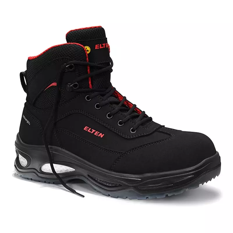Elten Owen Black Mid veiligheidsschoen S2 SRC ESD