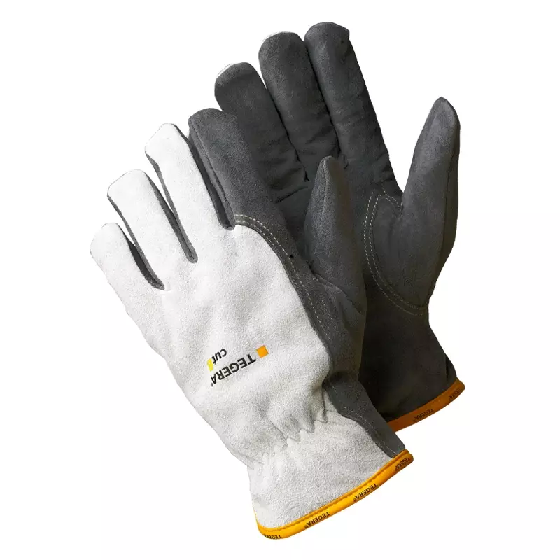 Handschoen Tegera 256 wit/zwart