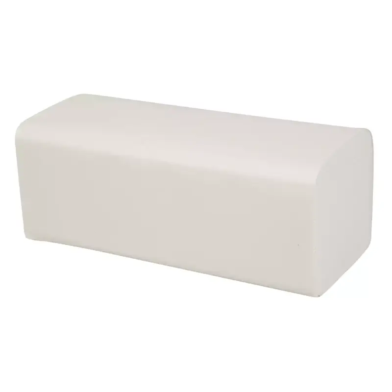 Handdoekpapier V-fold cellulose 2-laags 21x24 cm wit
