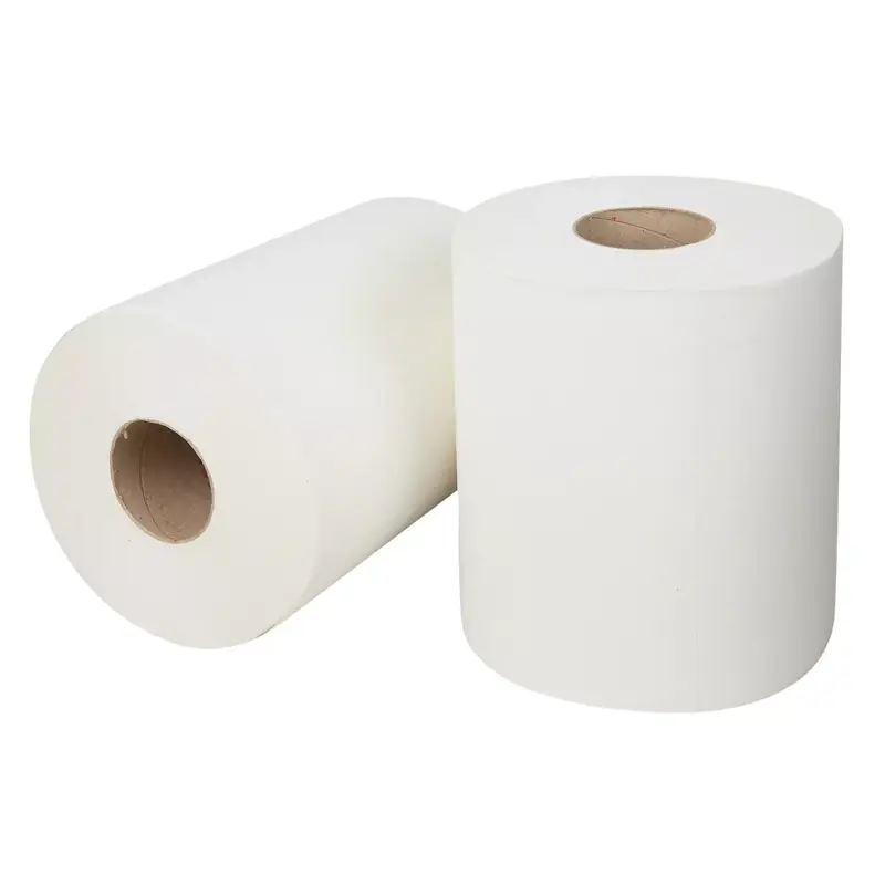 Poetspapier midi cellulose verlijmd 2-laags 150 meter wit