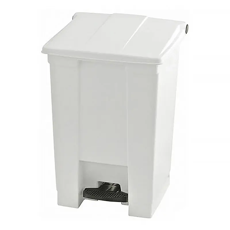Afvalbak Step-On Classic 413x400x600 mm 45 liter wit