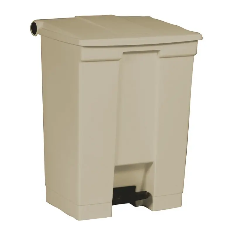 Afvalbak Step-On Classic 413x400x600 mm 45 liter beige
